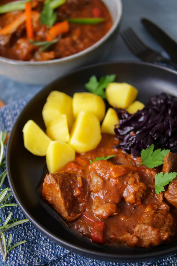 Gulasch Im Backofen Zubereiten