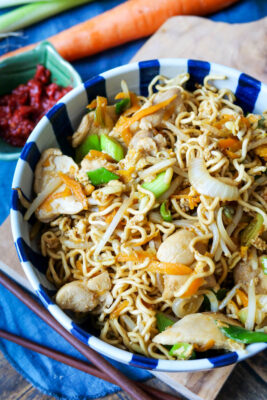 Bami Goreng – original gebratene Nudeln aus Indonesien