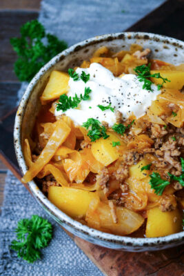 Schichtkohl mit Hackfleisch nach bestem Rezept